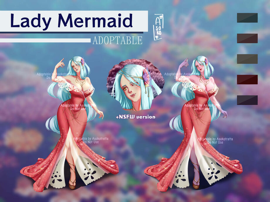 Mermaid Lady (On Sale)